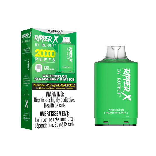 Watermelon Strawberry Kiwi Ice Ripper X 20k (20mg/ML / 5PCs)