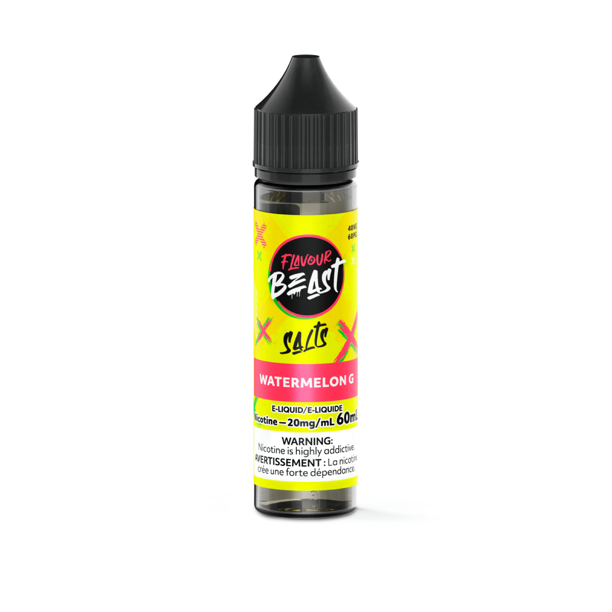 Flavour Beast E-Liquid (20mg/60mL) - Watermelon G