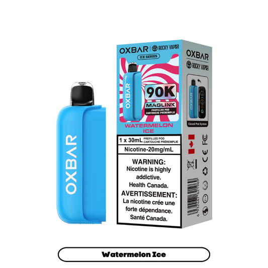 Rocky Vapor Oxbar Maglink PODS - Watermelon Ice (Ice Series)