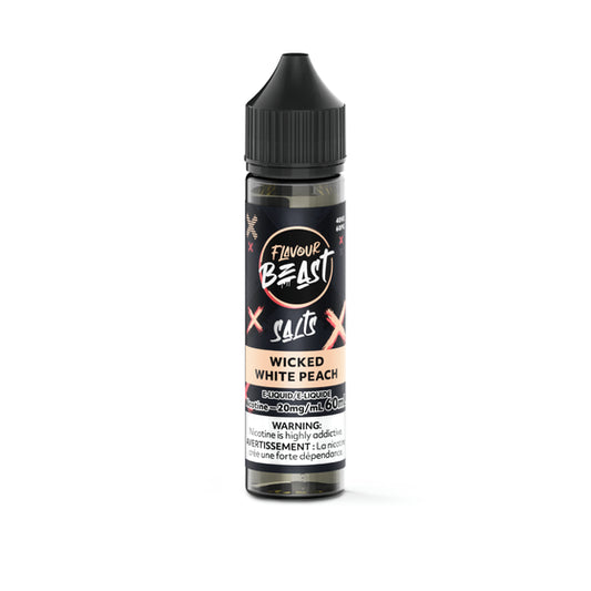 Flavour Beast E-Liquid (20mg/60mL) - Wicked White Peach