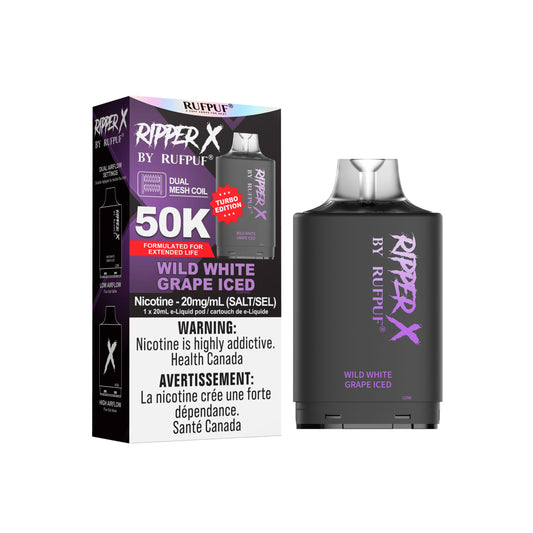 RIPPER X 50K - Wild White Grape Iced