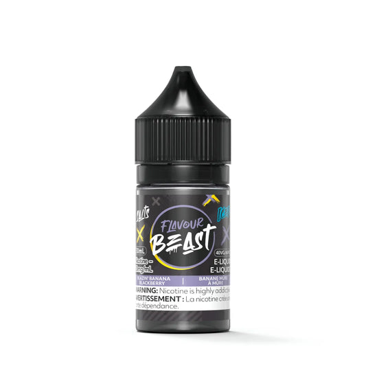 Flavour Beast E-Liquid - Blazin' Banana Blackberry Iced 20 mg/mL