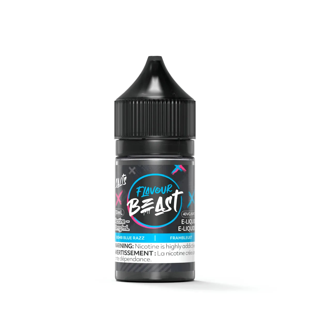 Flavour Beast E-Liquid - Bomb Blue Razz 20 mg/mL