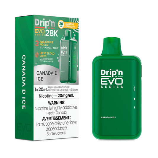 Drip'n by Envi EVO Series 28K Disposable - Canada D 5pc/Carton