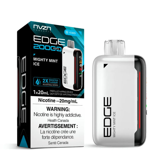 Edge by NVZN 20000 Disposable - Mighty Mint Ice 5pc/Carton