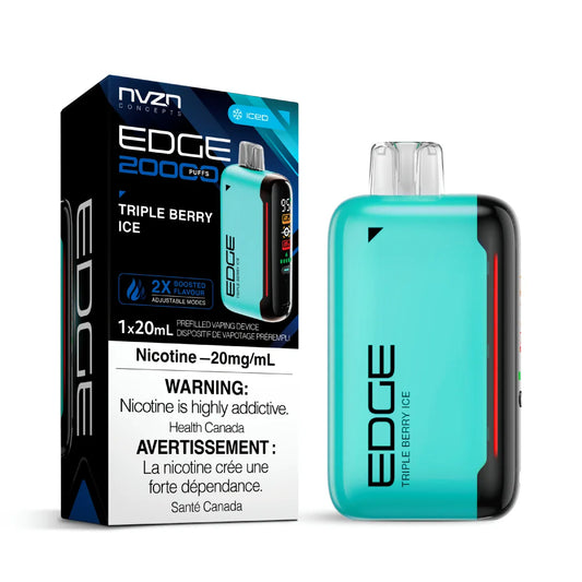Edge by NVZN 20000 Disposable - Triple Berry Ice 5pc/Carton