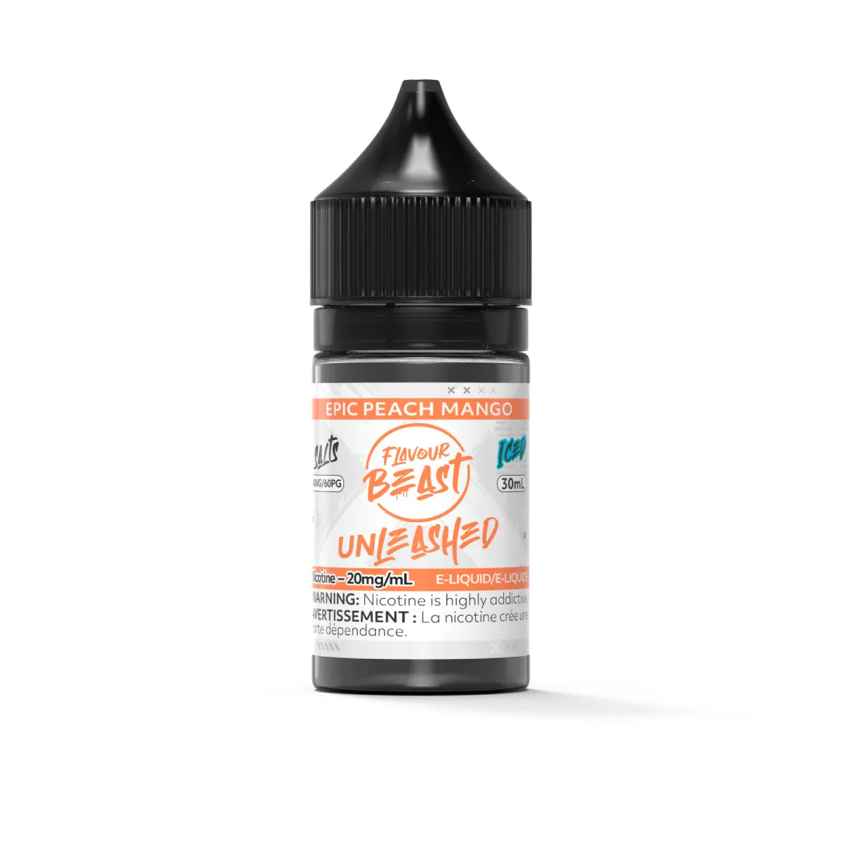 Flavour Beast E-Liquid Unleashed - Epic Peach Mango 20mg/30mL