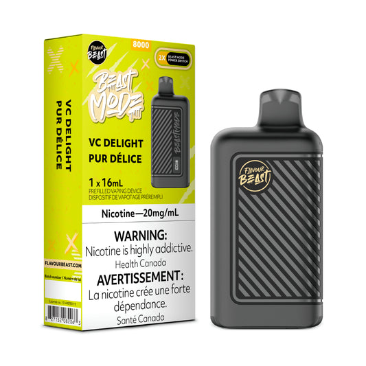 Flavour Beast Beast Mode 8K Disposable - VC Delight 20MG 5pc/Carton