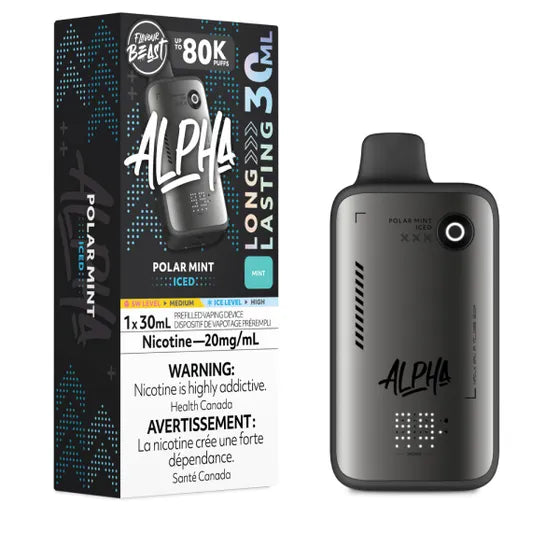 Flavour Beast Alpha Disposable - Polar Mint Iced