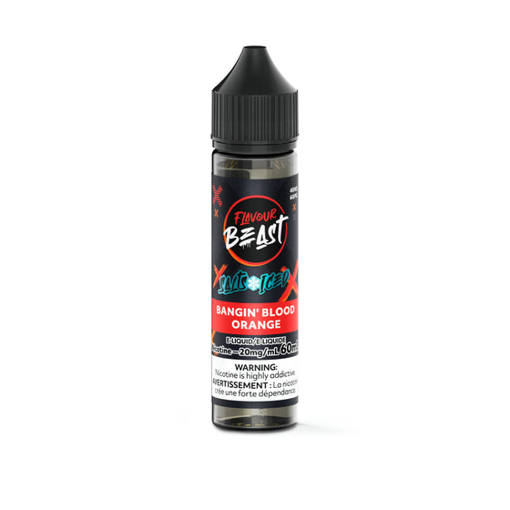 Flavour Beast E-Liquid (20mg/60mL) - Bangin' Blood Orange (ICED)