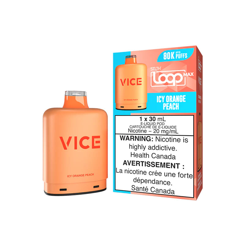 STLTH LOOP X VICE POD - ICY ORANGE PEACH