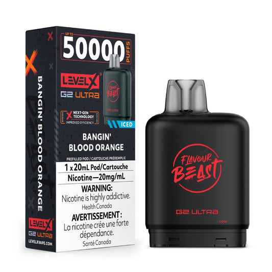 Level X Flavour Beast G2 Ultra - Bangin' Blood Orange