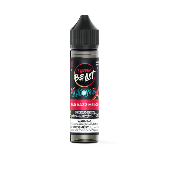 Flavour Beast E-Liquid (20mg/60mL) - Ragin' Razz Mango (ICED)
