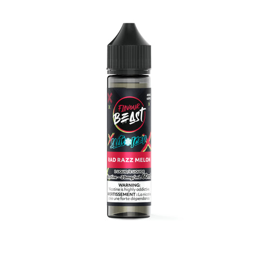 Flavour Beast E-Liquid (20mg/60mL) - Ragin' Razz Mango (ICED)