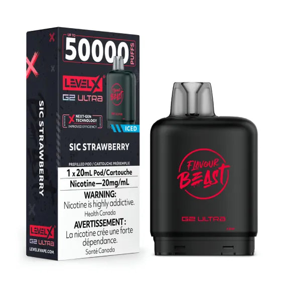 Level X Flavour Beast G2 Ultra - Sic Strawberry