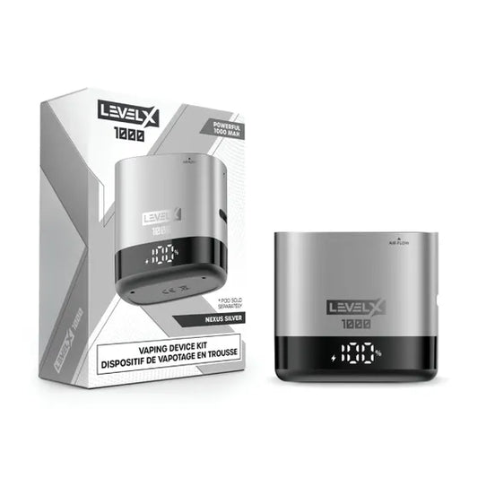 Level X Device Kit 1000 Metallic Silver 6pc/Carton
