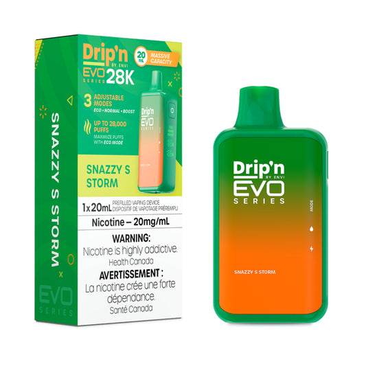 Drip'n by Envi EVO Series 28K Disposable - Snazzy S Storm 5pc/Carton