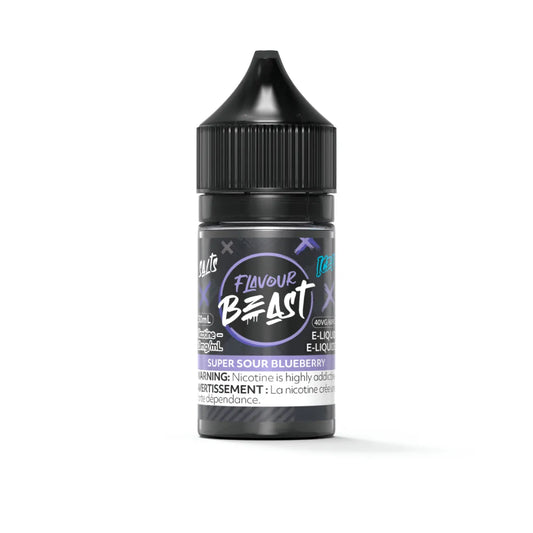Flavour Beast E-Liquid - Super Sour Blueberry Iced 20mg/30mL